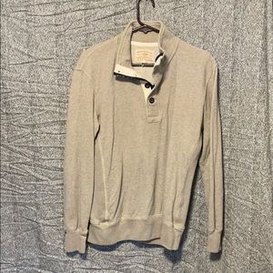 Men’s American Eagle Quarter Zip Long-sleeve